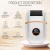 Automatic Callus Remover for Feet, Rechargeable Pedicure Tools for Feet, Electric Foot Callus Remover with 3 Roller Heads 2 Speed, Waterproof Foot File Perfect for Dead Hard Cracked Dry Skin view 2