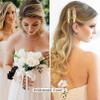 12 PCS Bridesmaid Proposal Gifts Bridesmaid Hair Clips Bridesmaid Scrunchies Bridal Shower Gifts Silk Satin Soft Hair Accessories Bridesmaid Wedding Favor Women Girls view 3