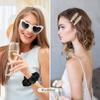 12 PCS Bridesmaid Proposal Gifts Bridesmaid Hair Clips Bridesmaid Scrunchies Bridal Shower Gifts Silk Satin Soft Hair Accessories Bridesmaid Wedding Favor Women Girls view 4