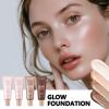 Natural Glow Illuminator Glotion, Hydrating Makeup Highlighter for Face & Body, Liquid Highlighter to Glow, Sheer to Light Buildable Coverage Long Lasting Vegan & Cruelty-Free, Light view 4