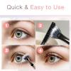 Folding Angle Scalloped Lash Brush, 2024 New Mascara Fan Brush for Lashes Eyelash Separator Tool, Upgraded Eye Makeup Fan Brush Eyelash Comb for Upper Lower Eye Lash Makeup Tools for Women(5PCS) view 4