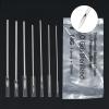Oyaface 10pcs 14G 1.6MM Stainless Steel Body Piercing Needles Sterile Disposable Ear Nose Navel Nipple Lip Piercing Needles with 1pc Perforated Positioning Clip view 2