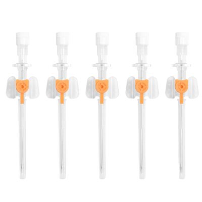 Oyaface 5pc 14G 1.6MM Disposable Catheter Needles Stainless Steel Ear Nose Piercing Needles Hollow Needles for Lip Tongue Belly Nipple Cartilage Piercing Kit