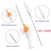 Oyaface 5pc 14G 1.6MM Disposable Catheter Needles Stainless Steel Ear Nose Piercing Needles Hollow Needles for Lip Tongue Belly Nipple Cartilage Piercing Kit view 3