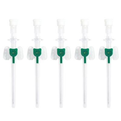 Oyaface 5pc 18G 1MM Disposable Catheter Needles Stainless Steel Ear Nose Piercing Needles Hollow Needles for Lip Tongue Belly Nipple Cartilage Piercing Kit