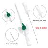 Oyaface 5pc 18G 1MM Disposable Catheter Needles Stainless Steel Ear Nose Piercing Needles Hollow Needles for Lip Tongue Belly Nipple Cartilage Piercing Kit view 3
