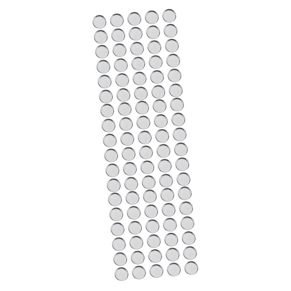 Didiseaon 90pcs Metal Empty Eyeshadow Pans Blusher Tray Makeup Palette Accessory
