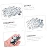 Didiseaon 90pcs Metal Empty Eyeshadow Pans Blusher Tray Makeup Palette Accessory view 3