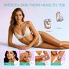 VOYOR Electric Razors for Women 3D Floating Blade Shaver for Women, Electric Shaver for Legs Bikini and Body Facial Hair Remover Women's Shavers Waterproof Women's Grooming ES310 (Gold) view 3