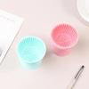 2pcs Silicone Brush Cleaner Mat,Brush Cleaner Tool,Makeup Brush Cleaner Bowl,Easy Hold Makeup Silicone Makeup Brush Cleaning Mat, Portable Efficient and Fast Cleaning Washing Tools for Girl-Easy Clean view 4