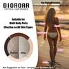 DIOROAR Crystal Hair Eraser for Women,Upgraded Painless Crystal Hair Remover Diamond,Effective Nano Glass Hair Removal Stone Exfoliation without Shaver,Natural Epilator for Silky Skin(Pastel Lilac) view 3