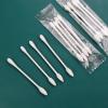 300 Pack Cotton Swabs, Individually Wrapped Cotton Swab, Individually Wrapped Double Tipped Paper Sticks for Ear, Make-up(4pcs per Bag,300 Bags,Round+Pointed Shape) view 4