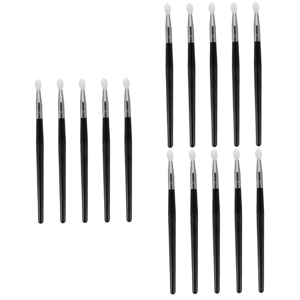 FOMIYES 15pcs Silicone Lip Brush Applicator Makeup Lipstick Eye Shadow Tool Professional Beauty Salon Home Use