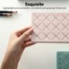 24 Slots Silicone Lipstick Organizer for Vanity, Countertop Makeup Organizer for Vanity, Makeup Storage Organizer, Essential Oil Organizer, Cosmetic Display Cases, Cosmetics Display Stand(Pink) view 3