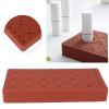 24 Slots Silicone Lipstick Organizer for Vanity, Countertop Makeup Organizer for Vanity, Makeup Storage Organizer, Essential Oil Organizer, Cosmetic Display Cases, Cosmetics Display Stand(Red) view 4