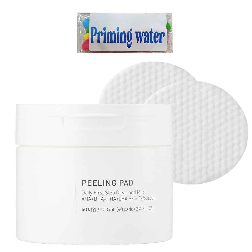Peeling pad for Waste Removal & Moisturizing care, Mild Dead Skin Care Pad, For A.T.O.M.Y Daily Skin Care Peeling Pad, 40 pads/3.4fl.oz. (100ml)