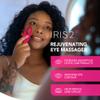 FOREO Eye Revive IRIS 2 Bundle - Lymphatic Drainage Eye Massager IRIS Hydrating Hydrogel Eye Mask, 60 pcs Dark Eye Circle Remover & Eye Bags Remover - Eye Puffiness Reducer - Fuchsia view 4