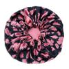 100% Mulberry Silk Bonnet for Women  Handmade in USA, 19 Momme Double-Layer Reversible Hair Wrap, Non-Slip Sleep Cap for Curly & Natural Hair, Luxury Hair Protection (Vintage Pink) view 1