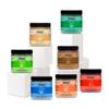 Hot Tub & Spa Bath Salt Aromatherapy Crystals - Spazazz Escape Collection 4 Oz 7-Pack Sampler & Hot Cold Towel - Lavender, Lime Coconut, Green Tea, Vanilla Jasmine, Kiwi Pear, Grapefruit, Pomegranate view 2