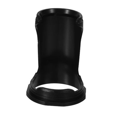 WOONEKY Razor Stand for Shaving Brush Organizer Black Plastic Beard Brush Holder Stable Base for Home and Salon Use Keeps Grooming Tools Accessible
