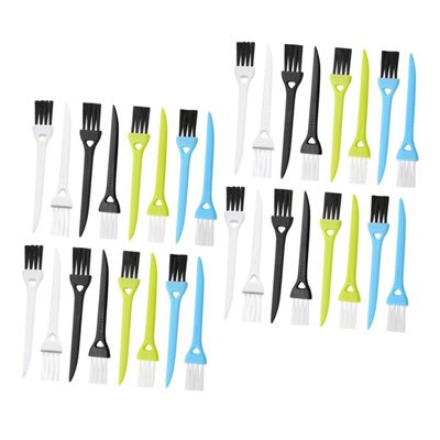FOMIYES 108pcs Electric Shaver Cleaning Brush Cleaner Non-Shedding Hair Brush for Precision Cleaning Hard Reach Areas Comfortable Grip for Salon Personal Use