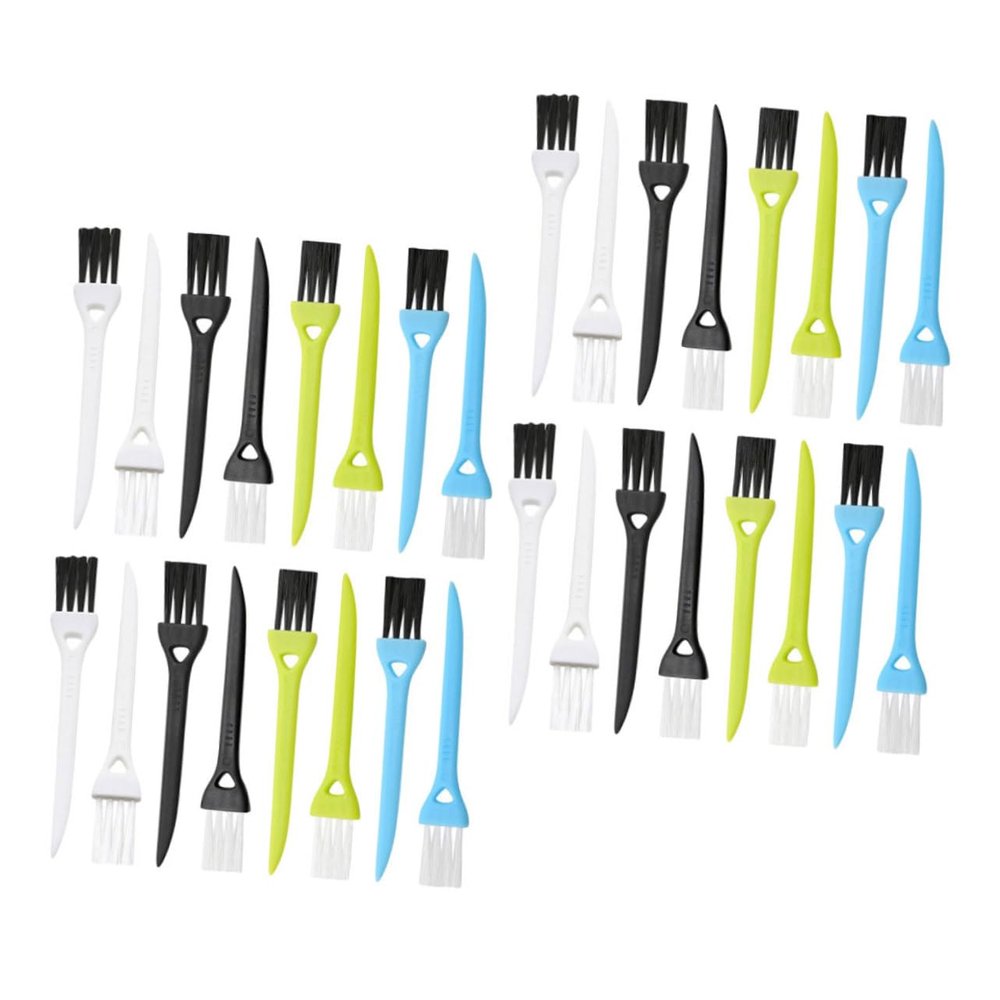 FOMIYES 108pcs Electric Shaver Cleaning Brush Cleaner Non-Shedding Hair Brush for Precision Cleaning Hard Reach Areas Comfortable Grip for Salon Personal Use