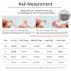 ZIIVIEVS Wearing hand-painted nail stickers, elegant and elegant, detachable nail patches, fake nails(M) view 3