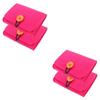 NOLITOY 4pcs Essential Oil Travel Case Felt Bag for Organizing Portable Storage Pouch view 1