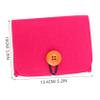 NOLITOY 4pcs Essential Oil Travel Case Felt Bag for Organizing Portable Storage Pouch view 3