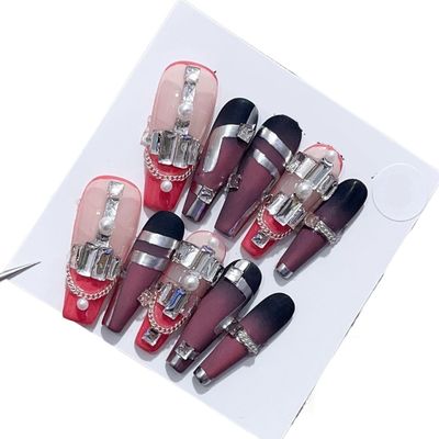 Handmade Wearing Nail, Medium to Long, Heavy Industry Wearing Nail, Detachable Nail(M)
