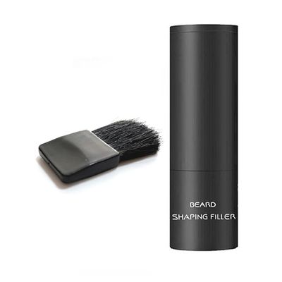 Beard Shadow Powder Beard Shadow Powder Instant Stain-Proof Root Touchup Beard Shaping Filler for Thinning Black