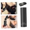 Beard Shadow Powder Beard Shadow Powder Instant Stain-Proof Root Touchup Beard Shaping Filler for Thinning Black view 4