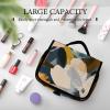 Cosmetic Bag Warm Earth Tone Printed Wash Bag Large Capacity Travel Bag Suitable for Men And Women Toiletries Storage view 4