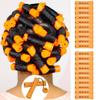 Perm Rods Set for Natural, Long, and Short Hair - Plastic Cold Wave Rods for Women's Hair Curling and DIY Hairdressing (20pcs Orange) view 1