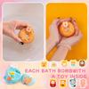 9XXL Bath Bombs Gifts Set, BusyMouth 9pc Kids Bath Bombs with Surprise Toys | Non-Toxic Bubble Bath | Birthday Gift Set for Girls & Boys Ideal Gift for Mother's Day Valentines view 3
