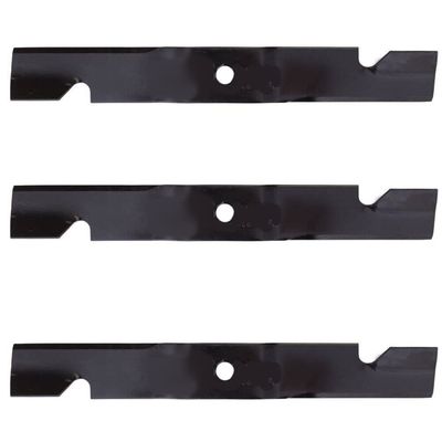Replacement for fits 109-6464-S Three Fits Hi-Lift Blades for 66 Triton Deck Fits Exmark Lazer Z
