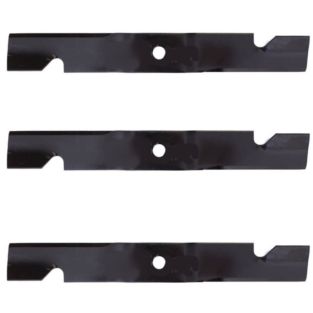 Replacement for fits 109-6464-S Three Fits Hi-Lift Blades for 66 Triton Deck Fits Exmark Lazer Z