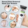 Brzeaf Hair Removal Cream for All Skin Types, Vegan Hair Removal Mask, Effective & Painless Formula, Depilatory Cream, Mild Formula, Soothing Skin view 4