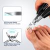 Large Toenail Clippers for Seniors Thick Toenails with Wide Opening, Podiatrist Slanted Curved Toe Nail Clippers for Men Thick Ingrown Nails, 360 Degree Fingernail Clippers Nail Cutter view 2
