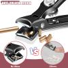 Nail Clippers for Men with Catcher, Toenail Clippers for Seniors Thick Nails with 15mm Wide Jaw Opening, Heavy Duty Podiatrist Toe Nail Clippers for Ingrown Toenails, Professional Nail Clipper Set view 2