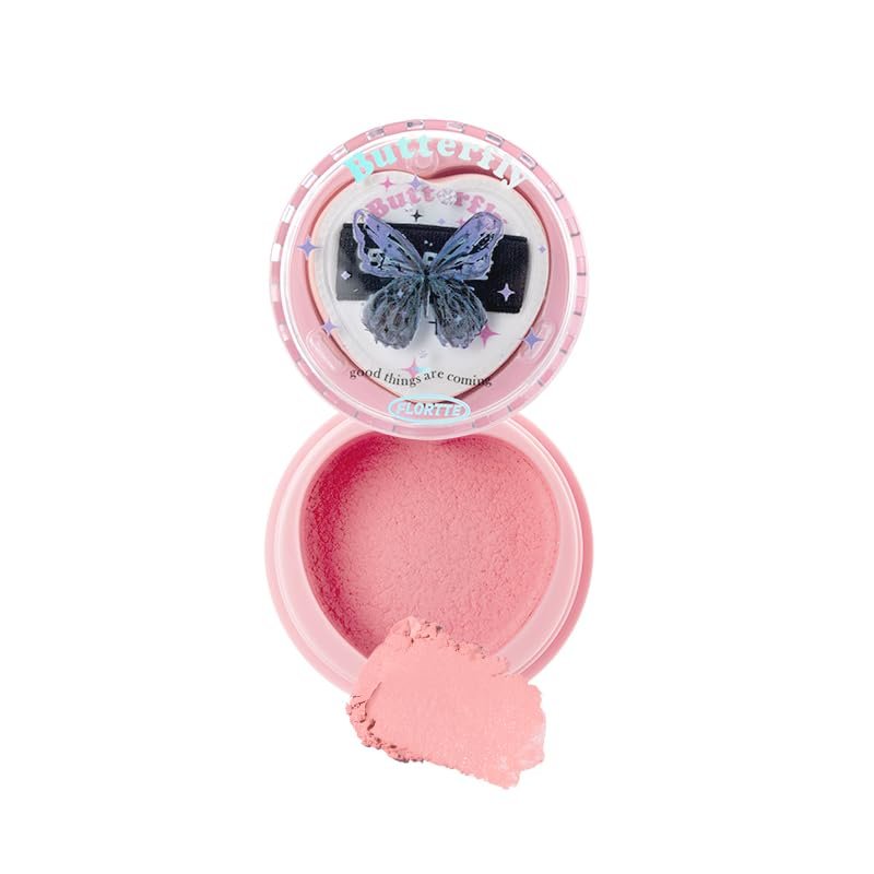 FLORTTE Hello Beauty Airy Cream Blush (#6 Milk, Carton)