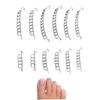 Ingrown Toe Wire Fixer Toenail Correction Wire Ingrown Toe Pedicure Tool Stainless Steel Toe Nail Recovery Corrector 12PCS view 2