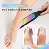 BALUCA Hard Skin Remover Foot File - Foot Callus Remover, Durable Foot Scrubber, Dead Skin Remover, Hygienic Pedicure Tool, Long Lasting Foot Buffer, Soft Smooth Feet, (Rainbow) view 3