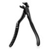 BALUCA Ergonomic Nail Clipper for Seniors - Toenail Clipper for Thick Toenails and Fingernails, Long Handle Nail Clippers with Catcher, Precision Nail Trimmer for Men and Women - Black view 1
