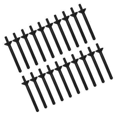 COOLHIYA 80pcs Nose Hair Removal Wax Sticks Plastic Wax Applicators for Painless Waxing Daily Nostril Cleaning Tools