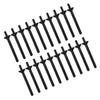 COOLHIYA 80pcs Nose Hair Removal Wax Sticks Plastic Wax Applicators for Painless Waxing Daily Nostril Cleaning Tools view 1