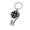 Pug Dogs Funny Nail Clipper Fingernail and Toenail Clipper Cutters with Bottle Opener Keychain view 1
