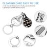 Pug Dogs Funny Nail Clipper Fingernail and Toenail Clipper Cutters with Bottle Opener Keychain view 3