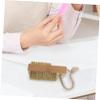 CANIGHT Nail Scrub Brush Double-sided Cleaning Tool for Fingernails and Toenails Portable Manicure Brush Gentle for Nail Care for Home and Travel view 2