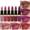 6Pcs Nude Pink Brown Ruby Red Wine Red Purple Matte Lipstick Set for Women Long Lasting Waterproof Moisturizing Lipsticks for Older Women 24 Hours Lip Stick Lip Stain Makeup Gift Kit,Lip Makeup Vegan view 1